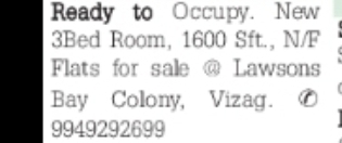 New 3BHK Flats for Sale –