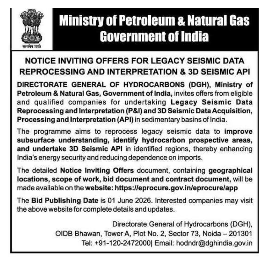 Notice Inviting Offers