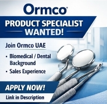 Ormco – Product Specialist (UAE)