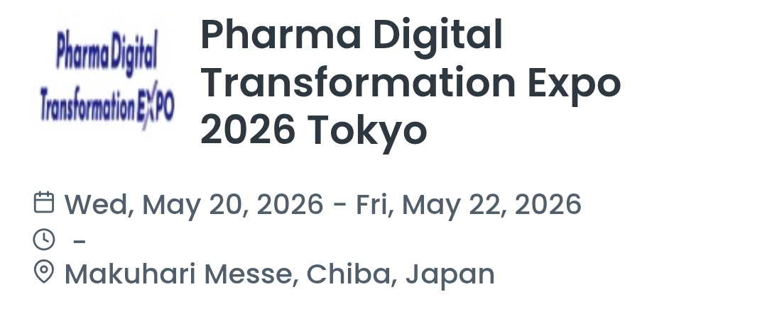Pharma Digital Transformation Expo 2026 Tokyo