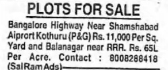 🏡 PLOTS FOR SALE – PRIME LOCATIONS 🚀