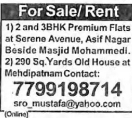 🏡 Premium Flats & House for Sale/Rent