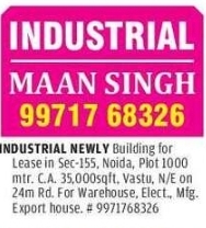 🏭 Premium Industrial Building for Lease in Sector-155, Noida