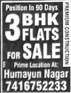 Premium under-construction flats for sale