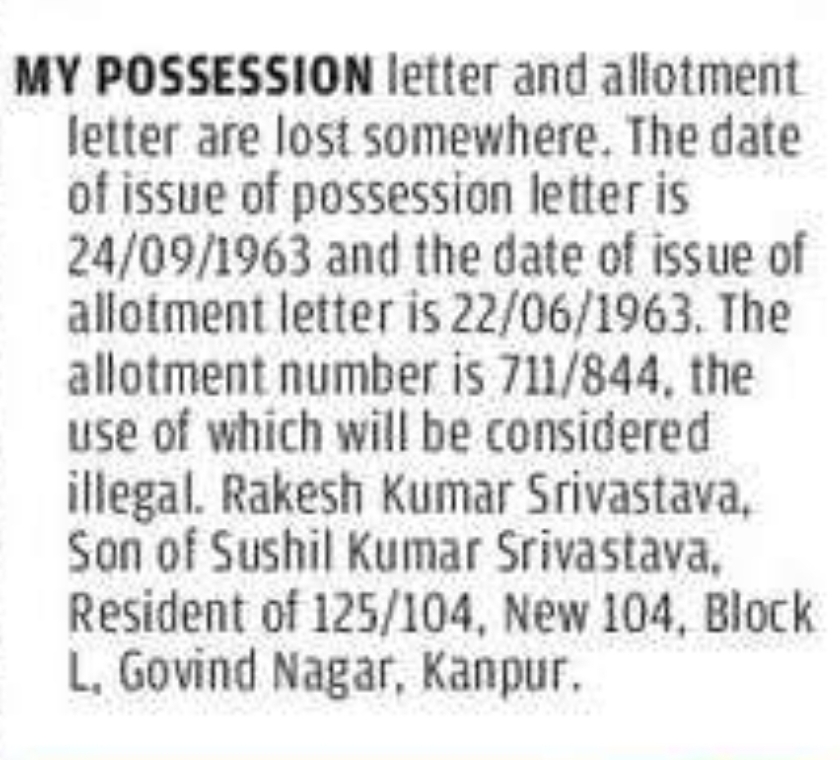 PUBLIC NOTICE