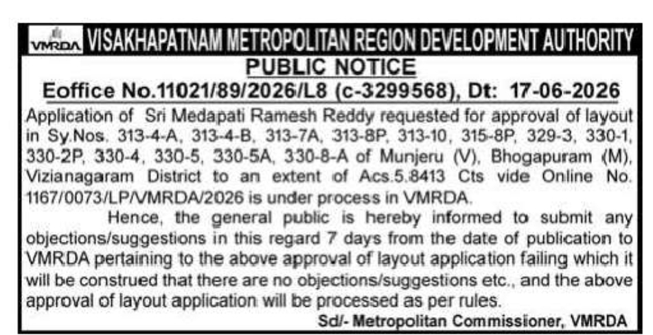 PUBLIC NOTICE