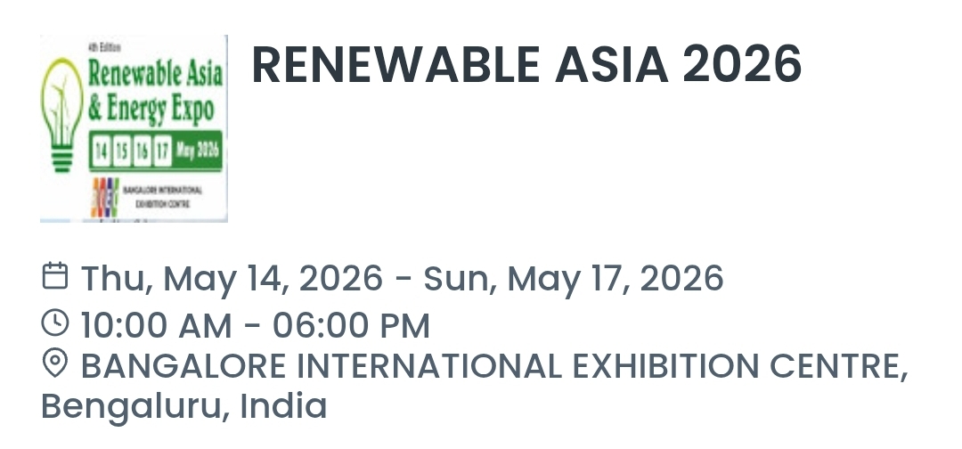 RENEWABLE ASIA 2026