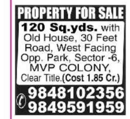 Residential Property for Sale –
