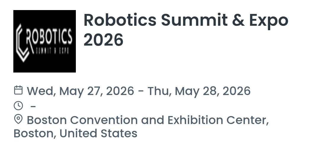 Robotics Summit & Expo 2026