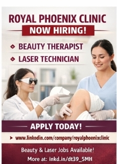Royal Phoenix Clinic – Beauty & Laser Jobs