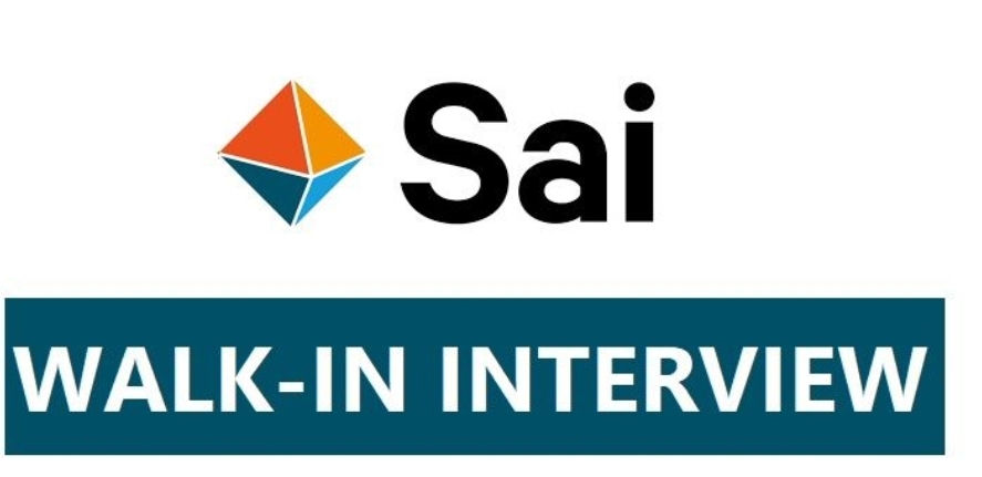 Sai Life Sciences – Walk-In Interview