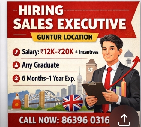 Sales Executive (Guntur)
