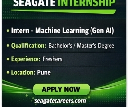🔹 Seagate Technology Internship