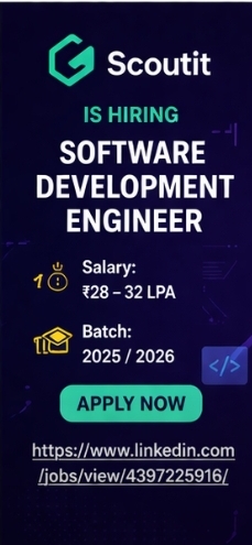 Software Development Engineer – Scoutit