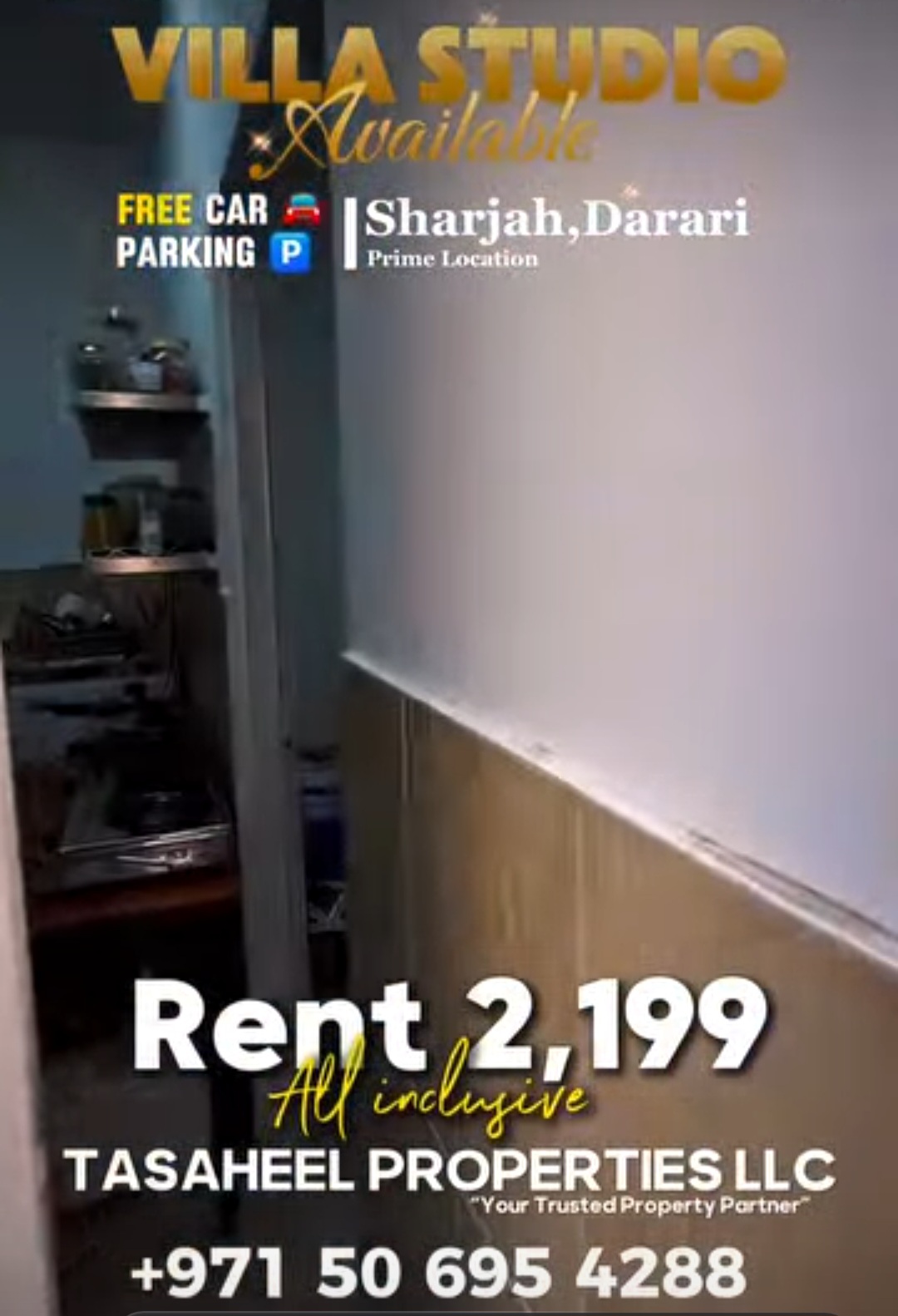 Studio for Rent