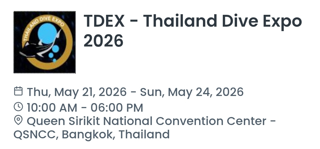 TDEX - Thailand Dive Expo 2026