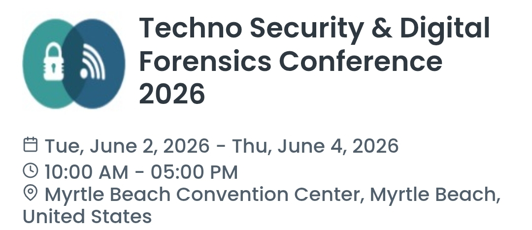 Techno Security & Digital Forensics Conference 2026
