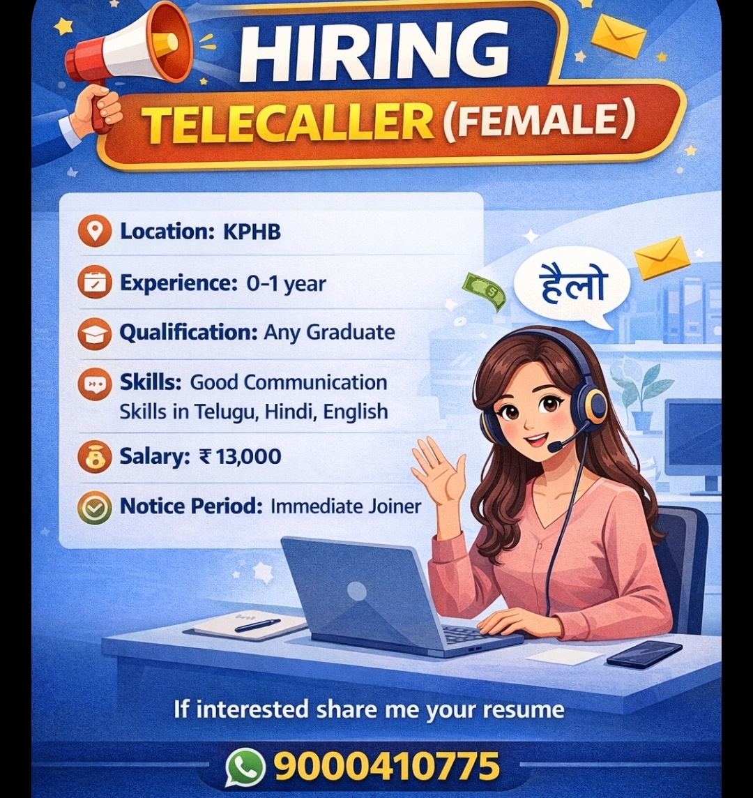 Telecaller Job