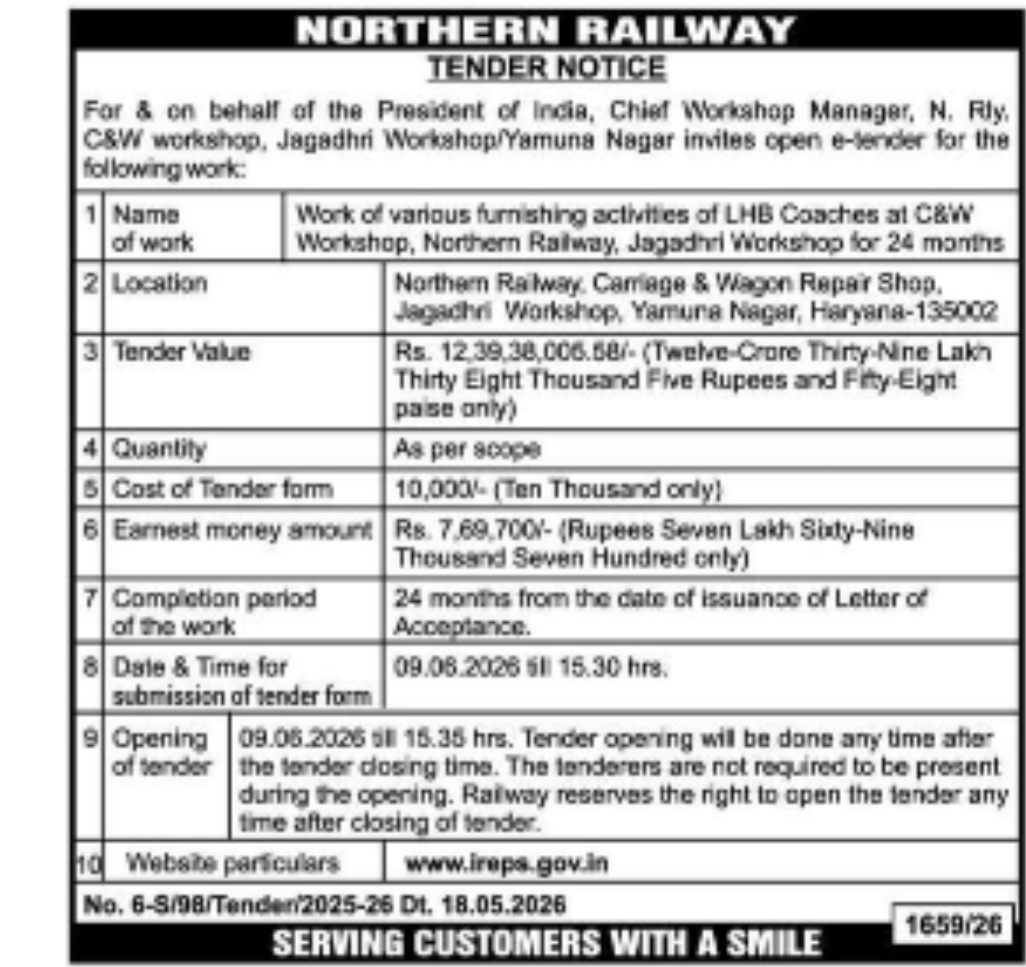 Tender Notice