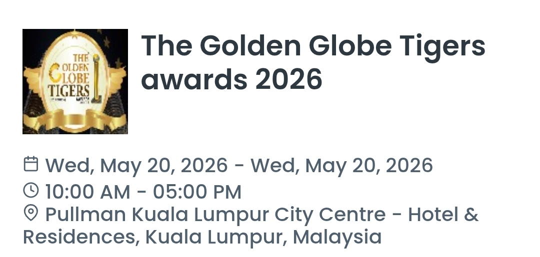 The Golden Globe Tigers awards 2026