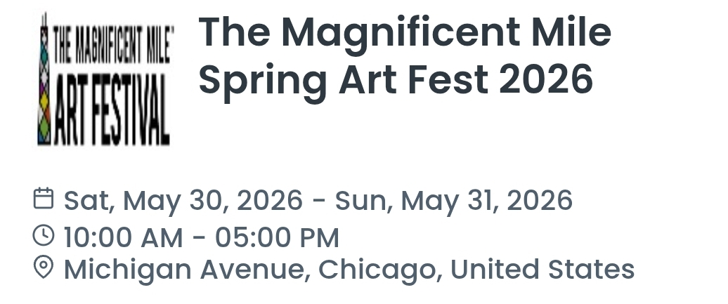 The Magnificent Mile Spring Art Fest 2026