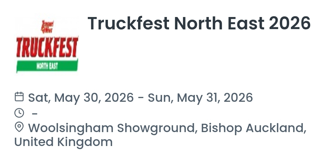 Truckfest North East 2026
