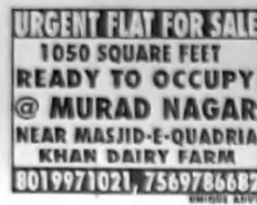 🚨 URGENT FLAT FOR SALE 🚨