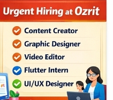 🚀 Urgent Hiring – Ozrit
