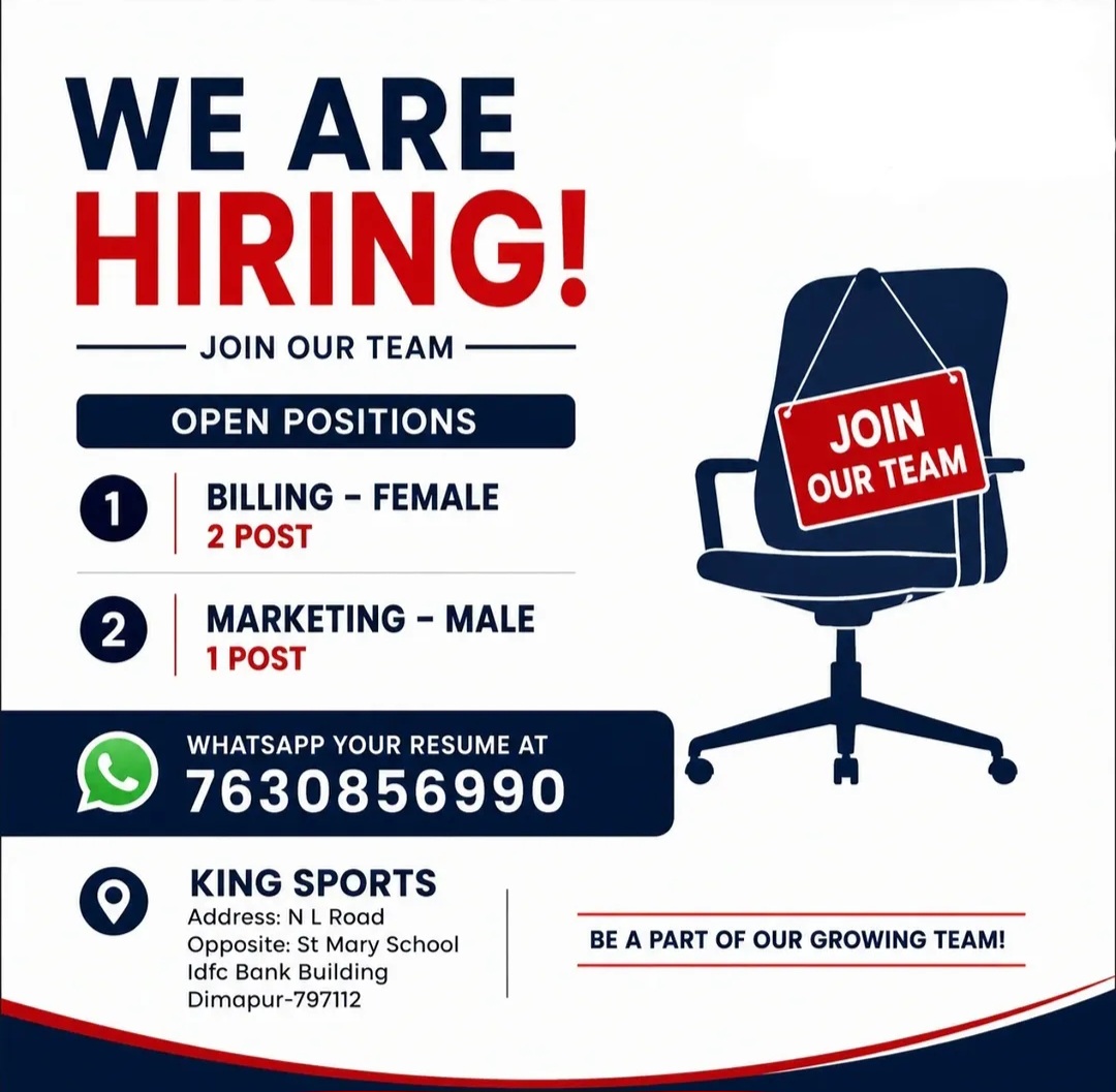 We Are Hiring at King Sports