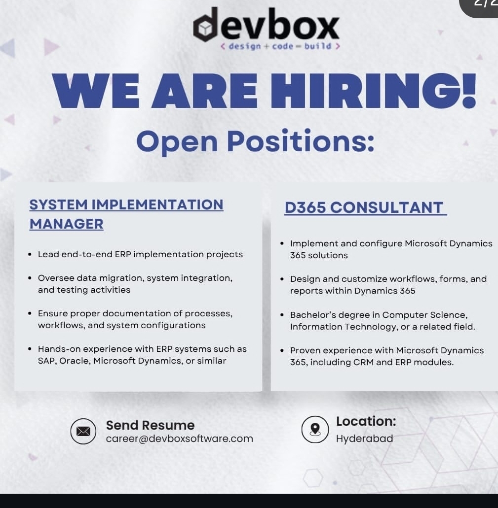 🚀 WE ARE HIRING!