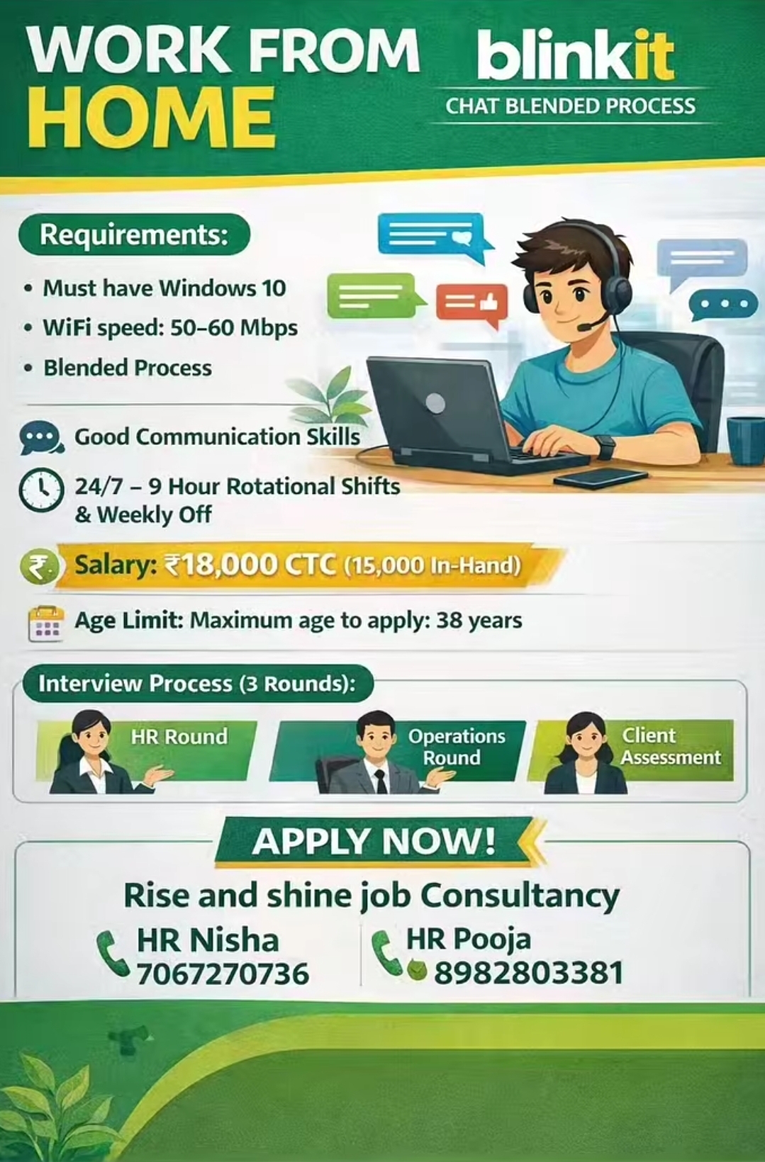 We are providing jobs.