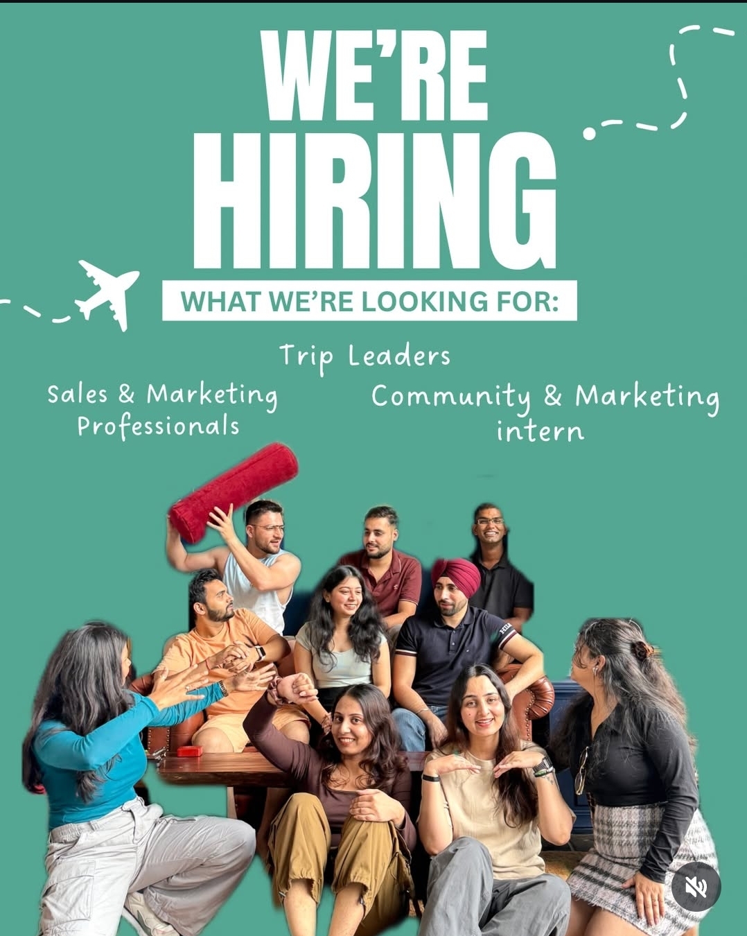 We're building group travel experiences across India Looking for people who love travel & people.