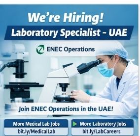 📢 We’re Hiring: Laboratory Specialist – UAE