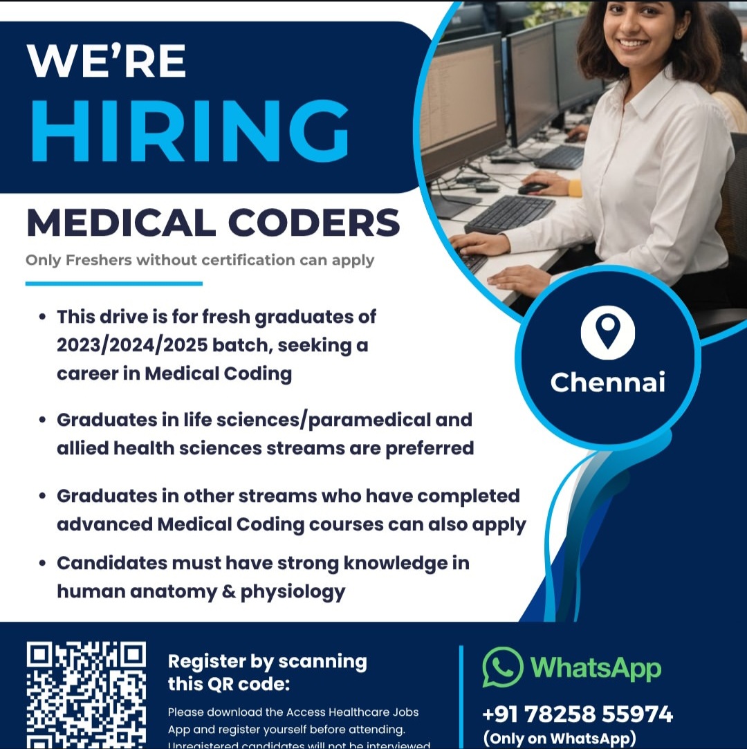 WE’RE HIRING – MEDICAL CODERS