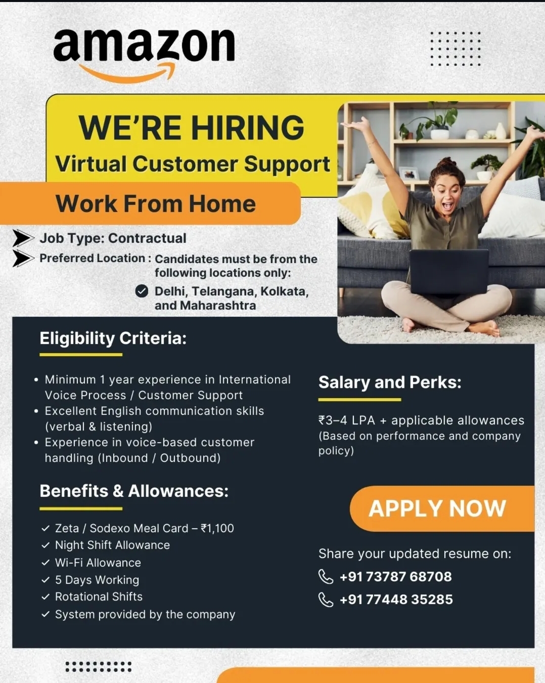 WE'RE HIRING Virtual Customer Support  Work From Home