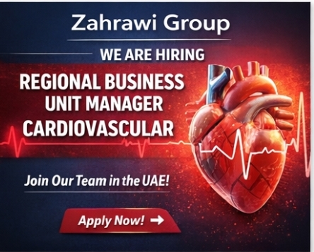 🔹 Zahrawi Group – Regional Business Unit Manager – Cardiovascular