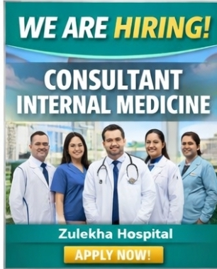 Zulekha Hospital 📢 Hiring: Consultant Internal Medicine