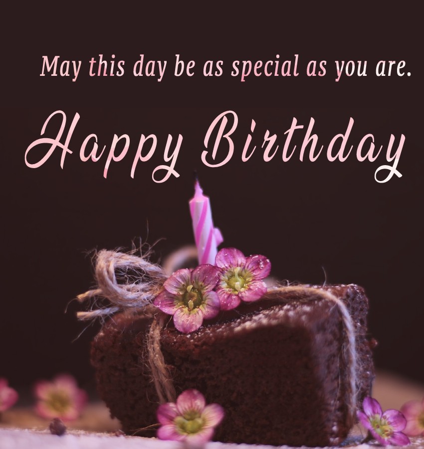 Birthday wishes.