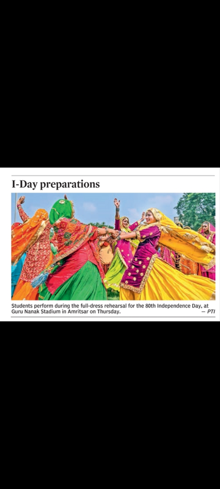 80th Independence Day – Full-Dress Rehearsal