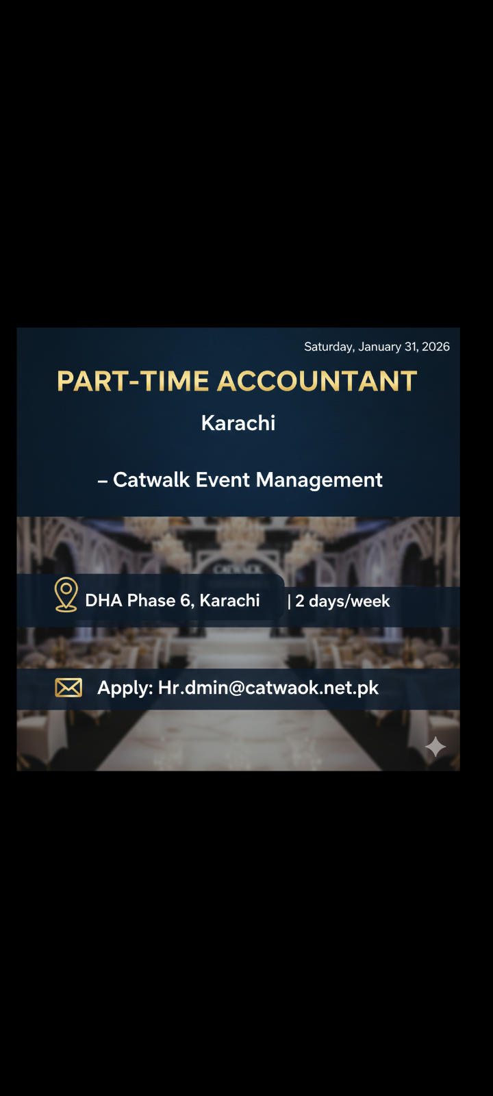Accountant job in Pakistan