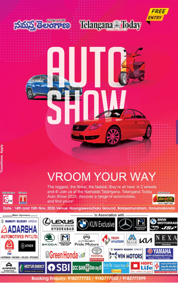 Auto Show – Namaste Telangana & Telangana Today