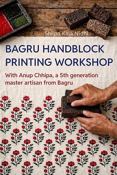 Bagru Handblock Printing Workshop