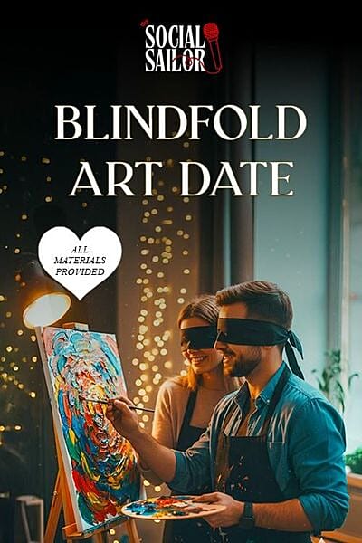 🎨 Blindfold Art Date