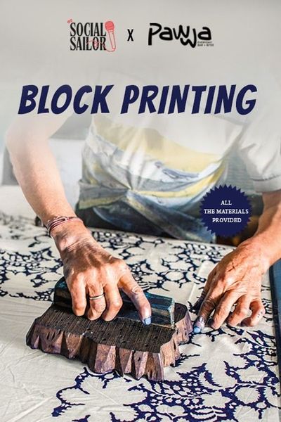 Block Printing workshop