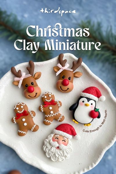 Christmas Clay Miniature Workshop