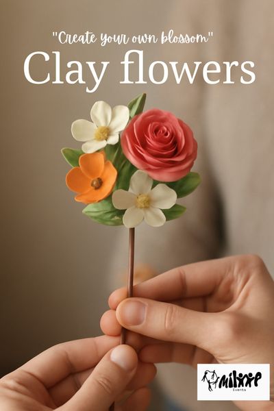 Clay Flowers Workshop
