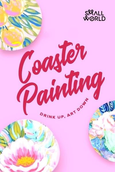 Coaster Painting Workshop 🧲✨