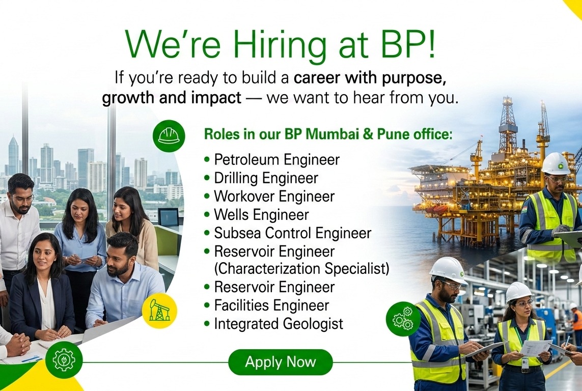 Engineering Jobs – BP Offices, Mumbai & Pune