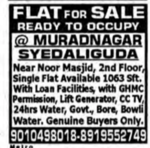 Flat for Sale in Muradnagar