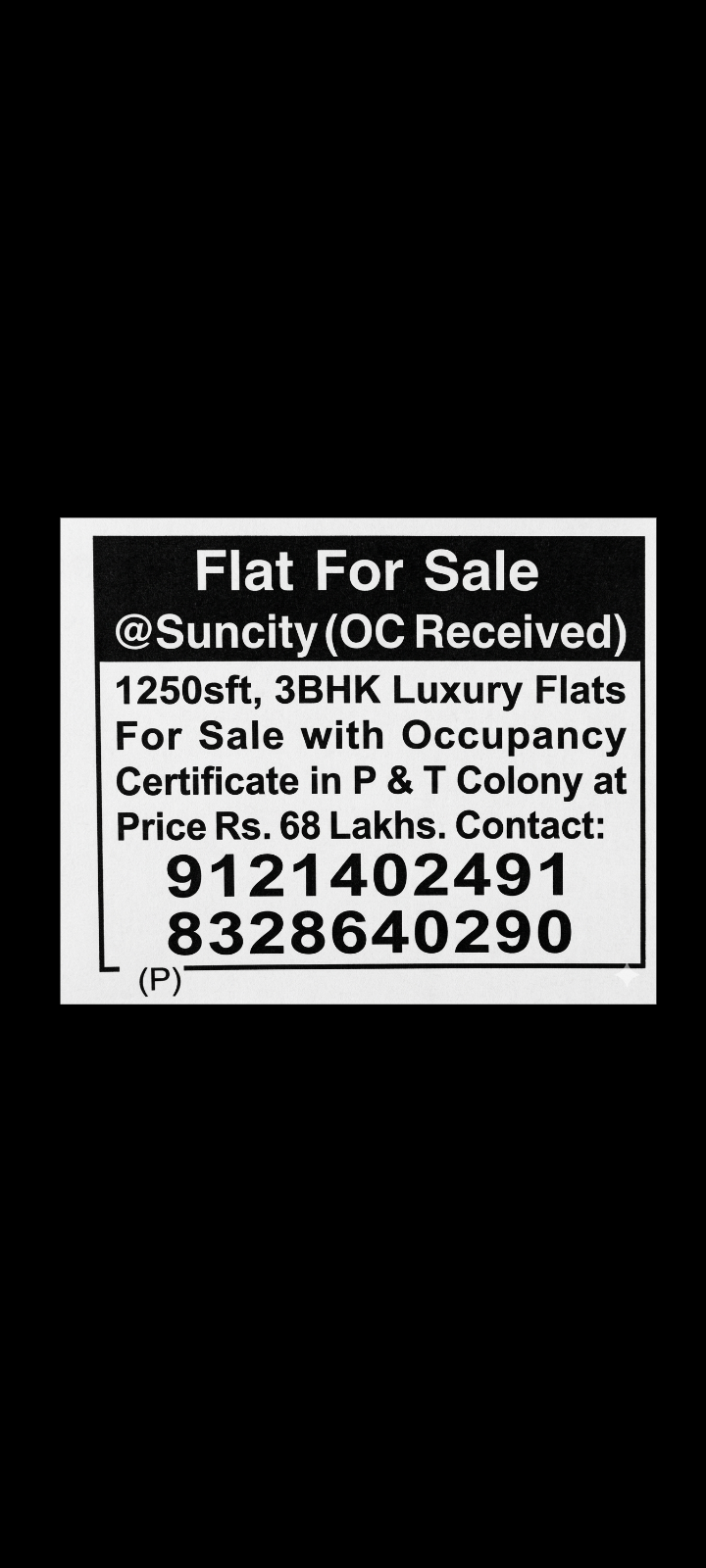 flat for sale